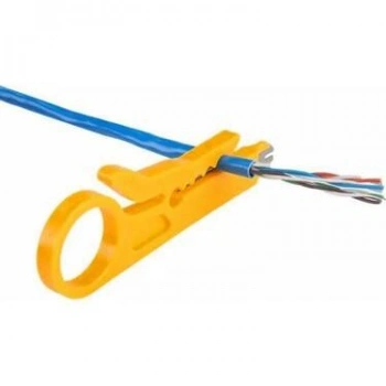 PTFE Teflon Boru Kesici ve Kablo Soyucu - Sarı