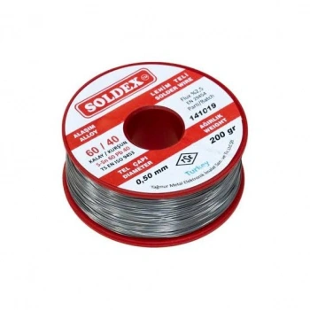 Soldex Lehim Teli - 0.50mm - 200gr