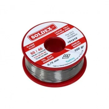 Soldex Lehim Teli - 0.75mm - 200gr