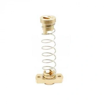 T8 Yaylı Trapez Kesik Somun - 8 Hatve - 4 Start