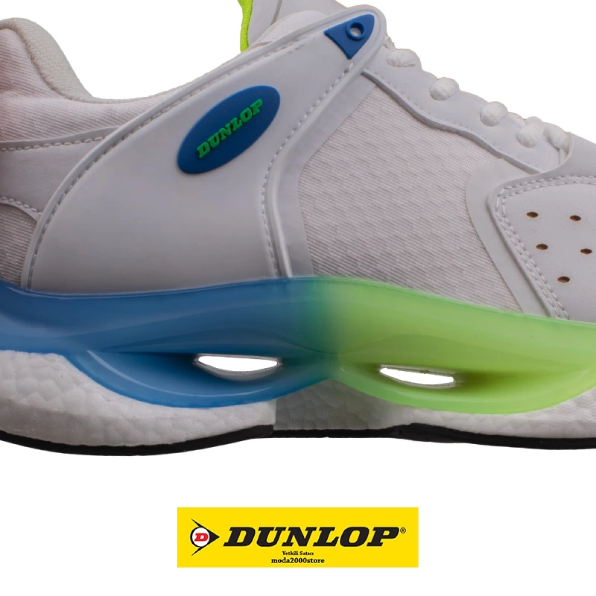 Dunlop Exclusive Erkek Köpük Taban Sneaker Beyaz