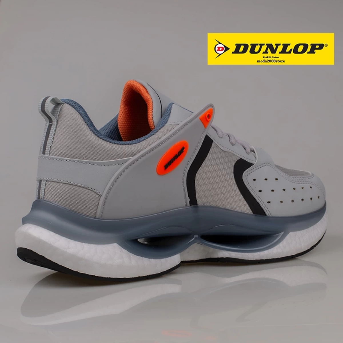 Dunlop Exclusive Erkek Köpük Taban Sneaker Gri