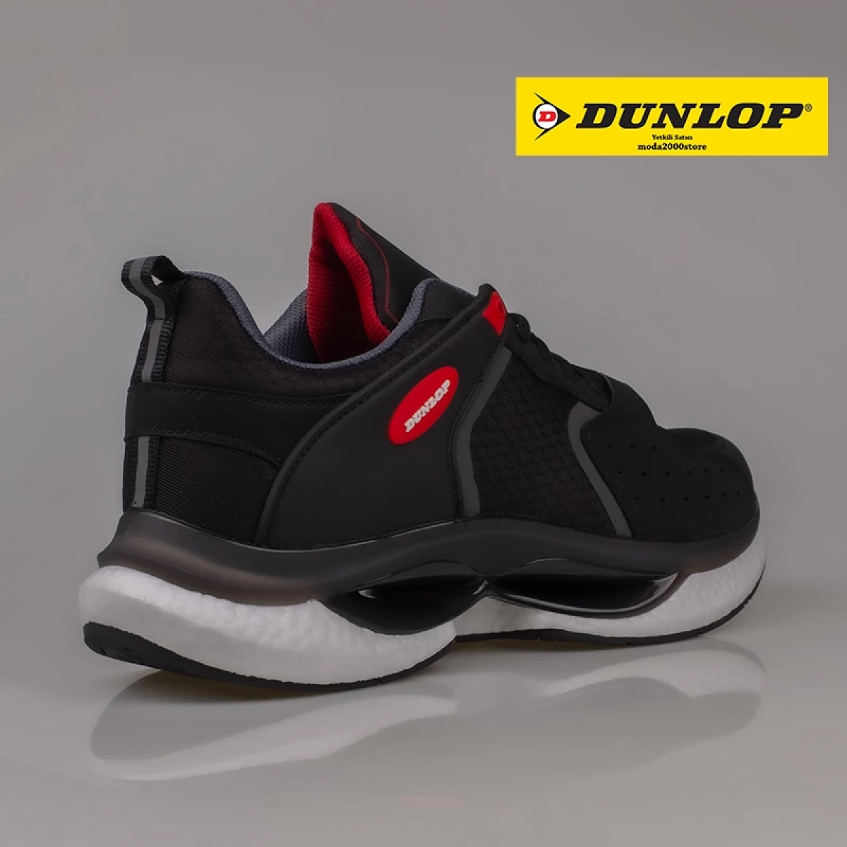 Dunlop Exclusive Erkek Köpük Taban Sneaker Siyah