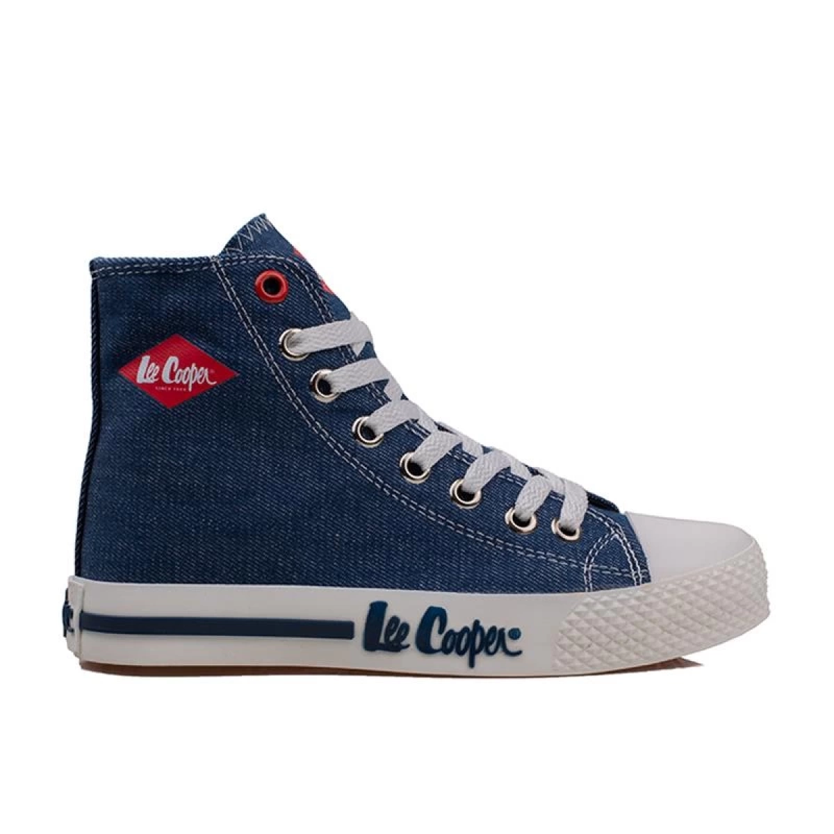 Lee Cooper Uzun Boğaz Kot Erkek Sneaker Lacivert