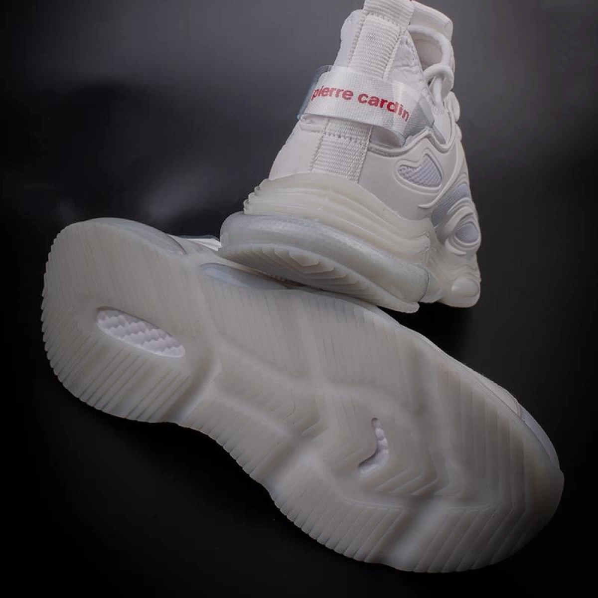 Pierre Cardin Cloud Erkek Kalın Taban Sneaker Beyaz