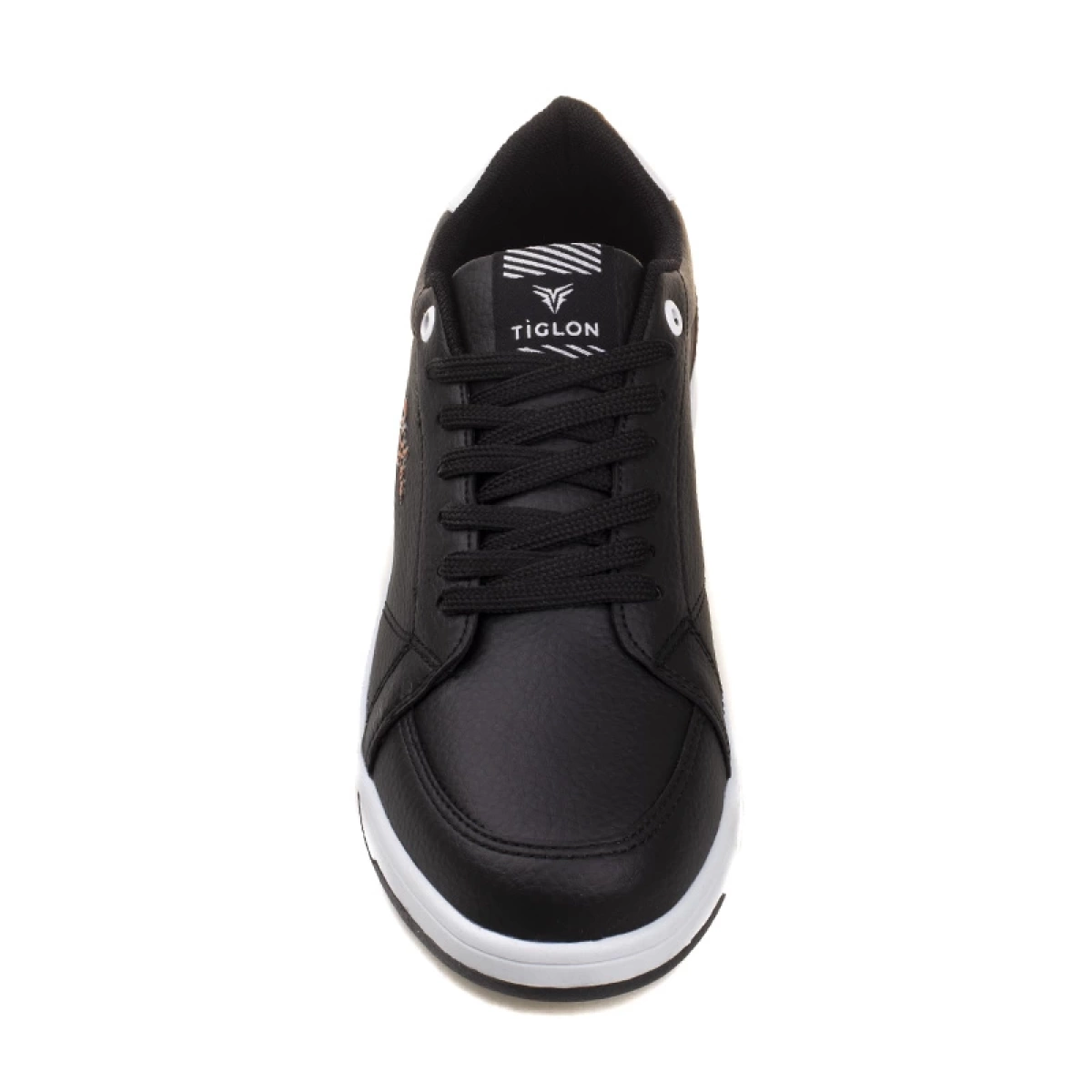 Tiglon Anatomic Comfort Düz Taban Sneaker Siyah-Beyaz