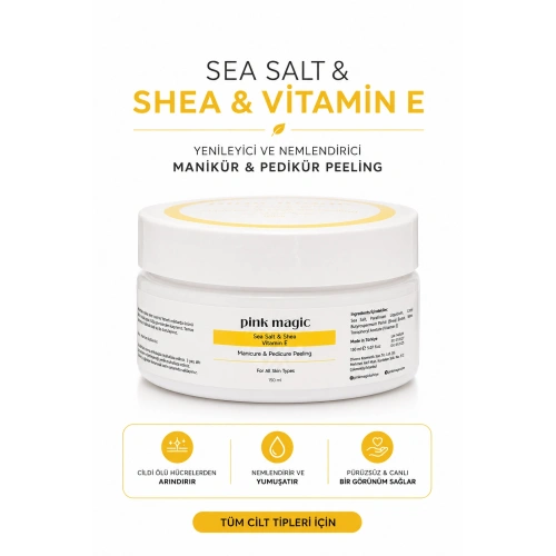 Yenileyici ve Nemlendirici Manikür & Pedikür Peeling