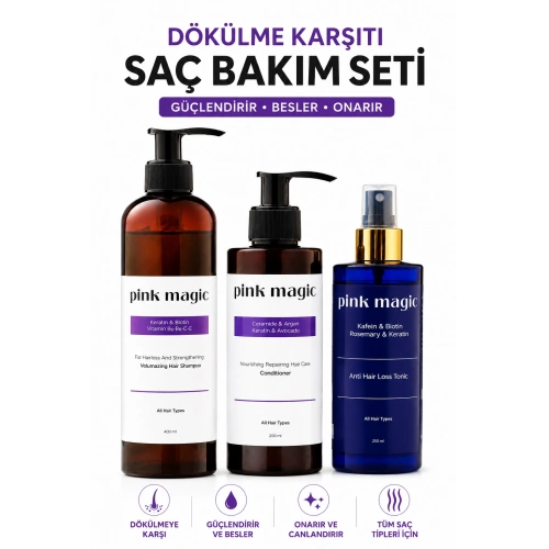 Güçlendirici ve Onarıcı Saç Bakım Seti