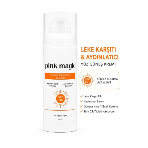 Leke Karşıtı & Aydınlatıcı Yüz Güneş Kremi / SPF 50+
