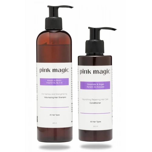 Saç Bakım Seti - Dökülme Karşıtı Şampuan & Onarıcı ve Besleyici Saç Bakım Kremi