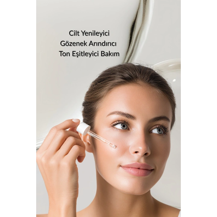 %8 AHA & %2 BHA Peeling Serum - Cilt Tonu Eşitleyici & Yenileyici & Canlandırıcı