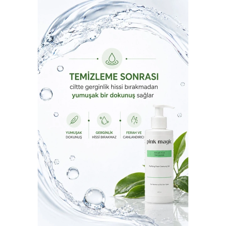 Arındırıcı Yüz Temizleme Jeli - Normal, Karma ve Yağlı Ciltlere Özel