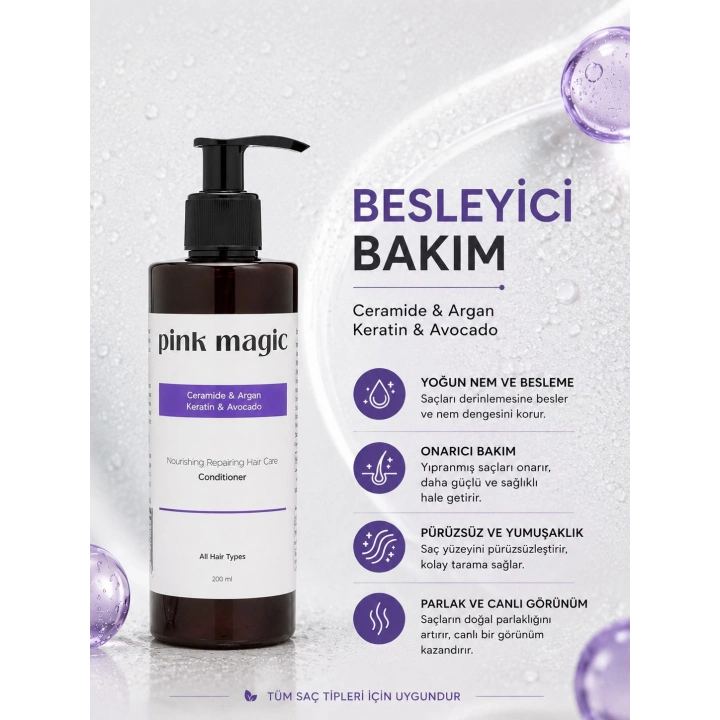 Saç Bakım Seti - Dökülme Karşıtı Şampuan & Onarıcı ve Besleyici Saç Bakım Kremi