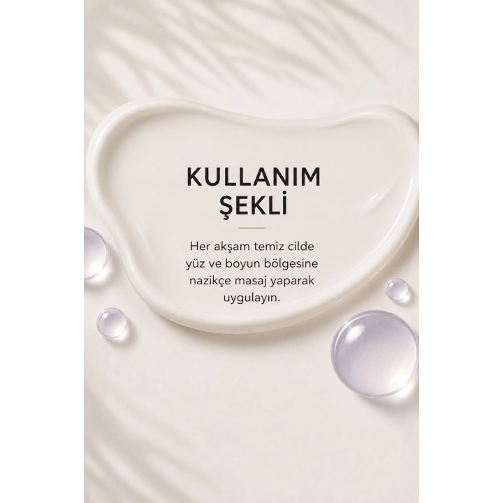 Yaşlanma ve Kırışıklık Karşıtı Besleyici ve Nemlendirici Yüz Kremi