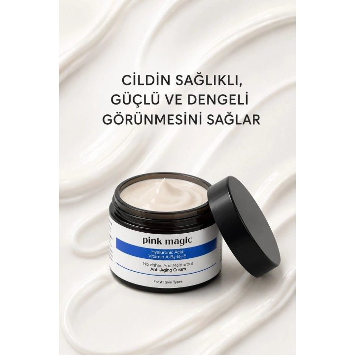 Yaşlanma ve Kırışıklık Karşıtı Besleyici ve Nemlendirici Yüz Kremi
