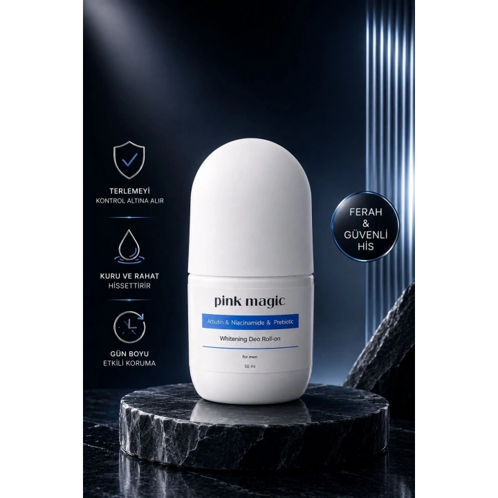 Ter Önleyici & Beyazlatıcı Erkek Deo Roll-on