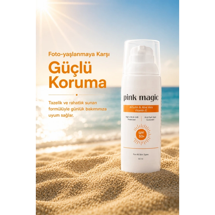 Leke Karşıtı & Aydınlatıcı Yüz Güneş Kremi / SPF 50+