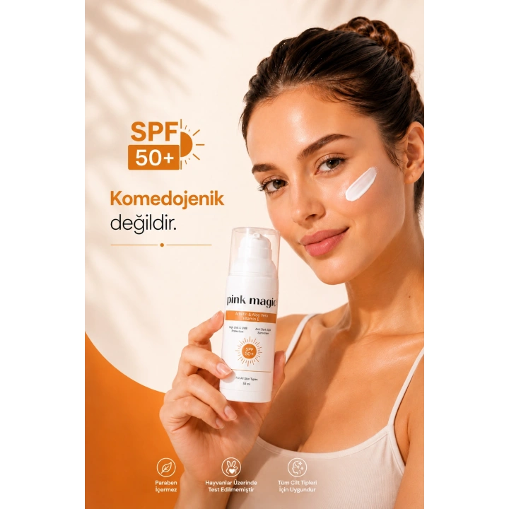 Leke Karşıtı & Aydınlatıcı Yüz Güneş Kremi / SPF 50+