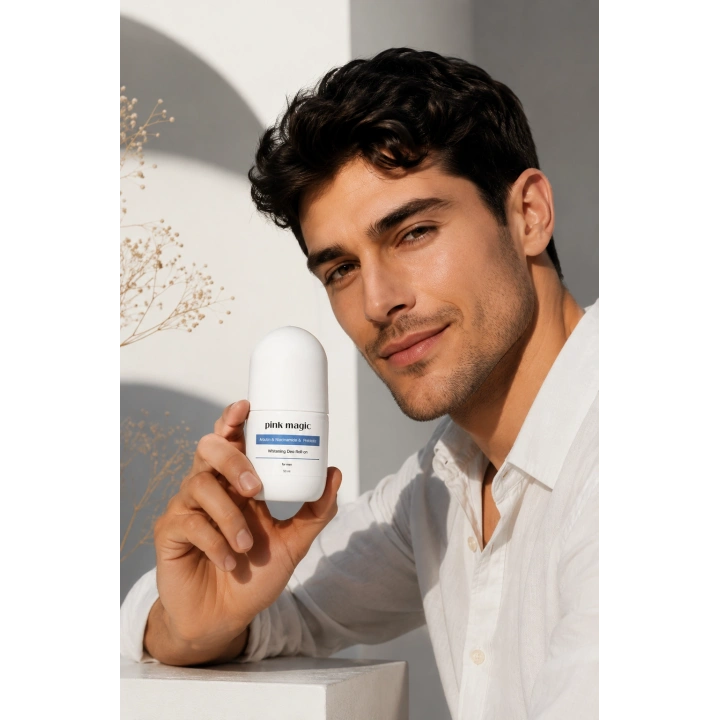 Ter Önleyici & Beyazlatıcı Erkek Deo Roll-on