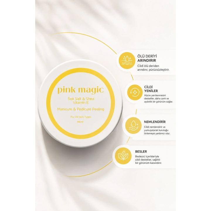 Yenileyici ve Nemlendirici Manikür & Pedikür Peeling