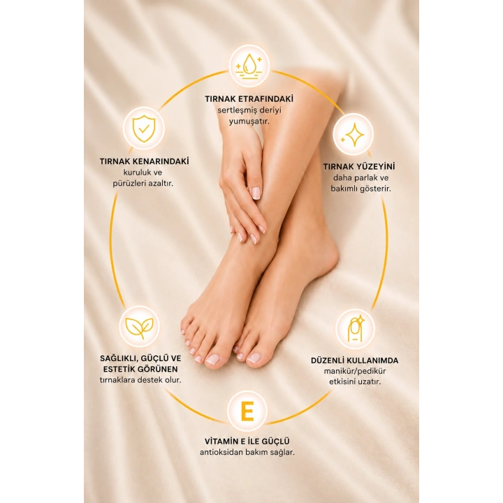 Yenileyici ve Nemlendirici Manikür & Pedikür Peeling