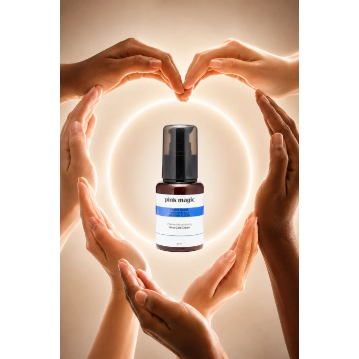 Yoğun Nemlendirici El Bakım Kremi - Hyaluronik Asit, Ceramide, Shea
