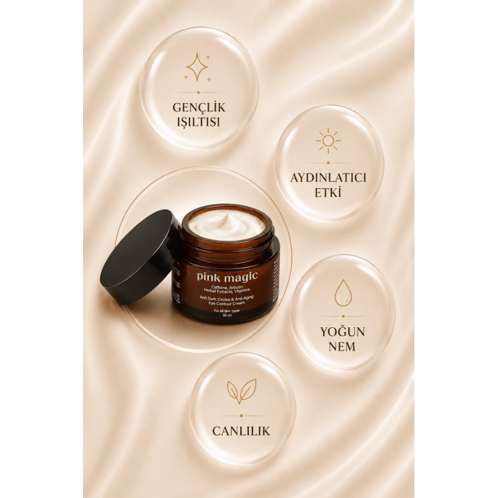 Göz Çevresi Bakım Kremi / Kırışıklık & Morluk & Şişkinlik Karşıtı / Aydınlatıcı & Onarıcı