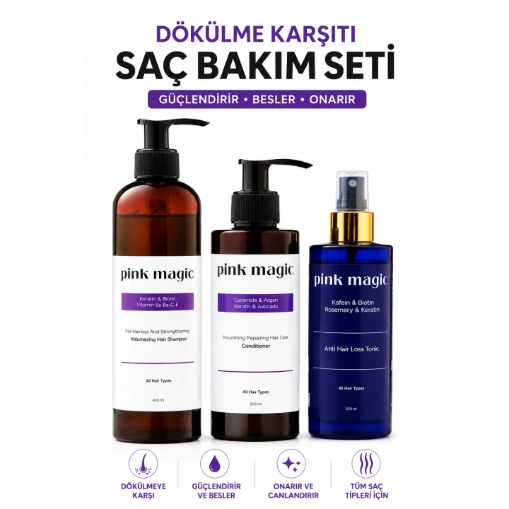 Güçlendirici ve Onarıcı Saç Bakım Seti
