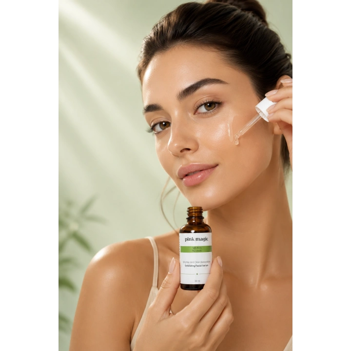 %8 AHA & %2 BHA Peeling Serum - Cilt Tonu Eşitleyici & Yenileyici & Canlandırıcı