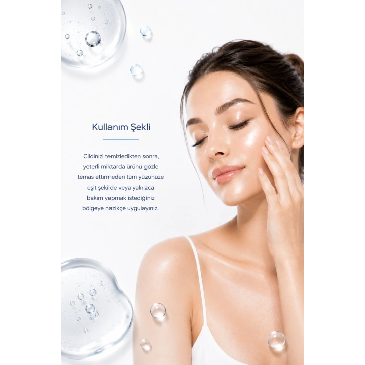 Yoğun Nemlendirici Hyaluronik Asit Serum - Aydınlatıcı & Dolgunlaştırıcı