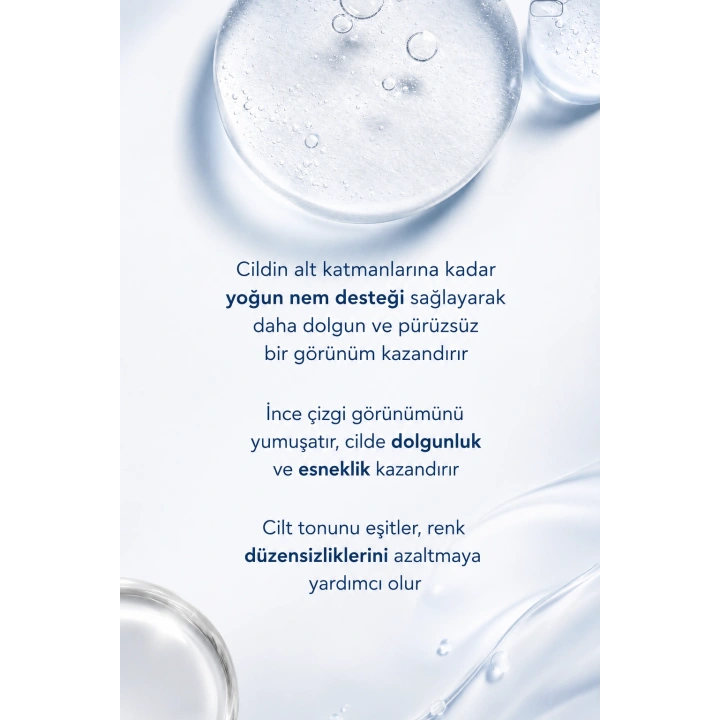 Yoğun Nemlendirici Hyaluronik Asit Serum - Aydınlatıcı & Dolgunlaştırıcı