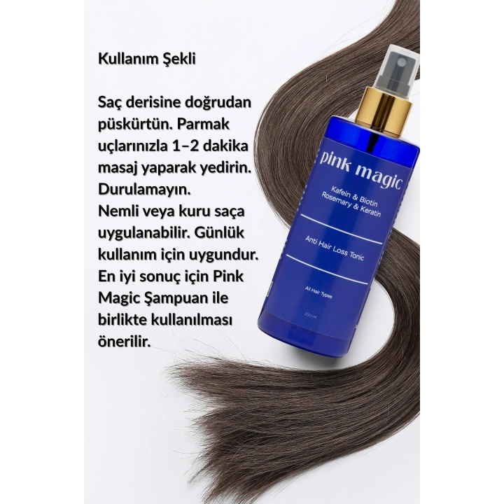 Dökülme Karşıtı & Hızlı Uzama Etkili Saç Bakım Toniği