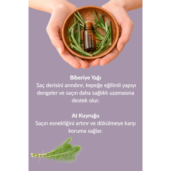 Saç Dökülmesine Karşı Güçlendirici Bakım Şampuanı - Hızlı Uzamaya Yardımcı Keratin & Biotin Özlü