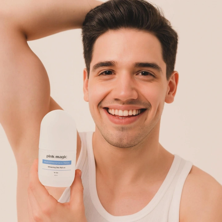 Ter Önleyici & Beyazlatıcı Erkek Deo Roll-on