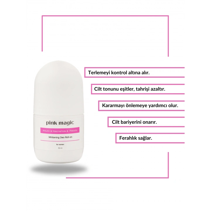 Ter Önleyici & Beyazlatıcı Kadın Deo Roll-on