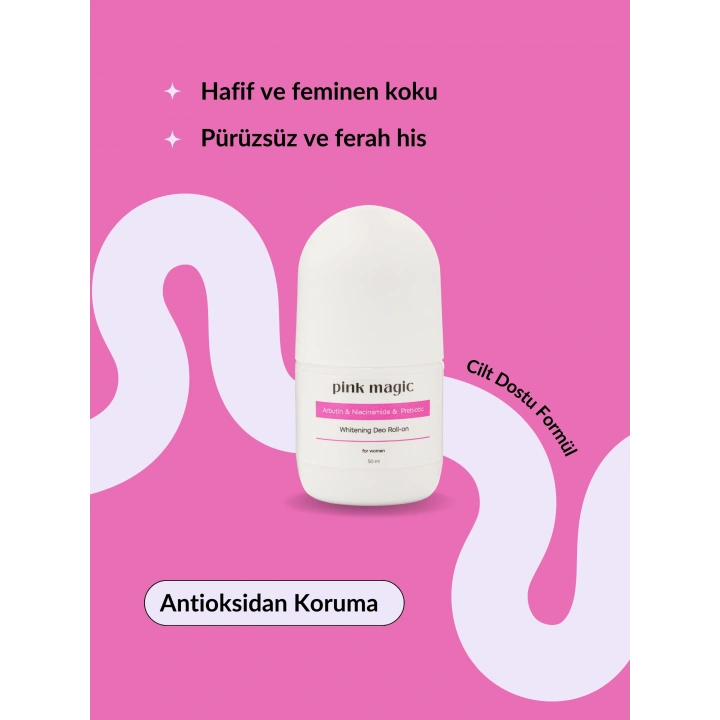 Ter Önleyici & Beyazlatıcı Kadın Deo Roll-on