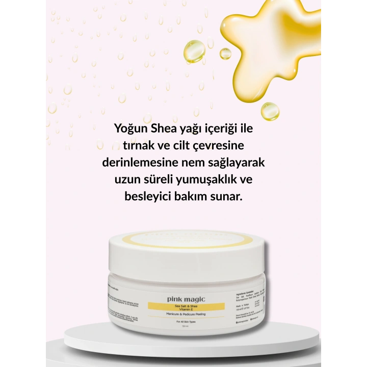 Yenileyici ve Nemlendirici Manikür & Pedikür Peeling