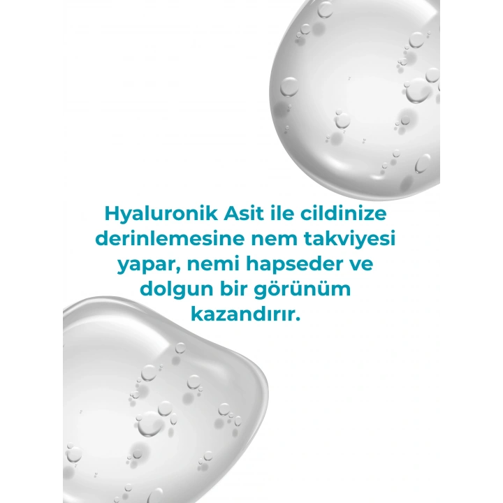 Yoğun Nemlendirici Hyaluronik Asit Serum - Aydınlatıcı & Dolgunlaştırıcı
