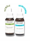 AHA & BHA Peeling + Hyalüronik Asit Serum Seti | Cilt Yenileyici, Ton Eşitleyici, Aydınlatıcı & Dolgunlaştırıcı Bakım
