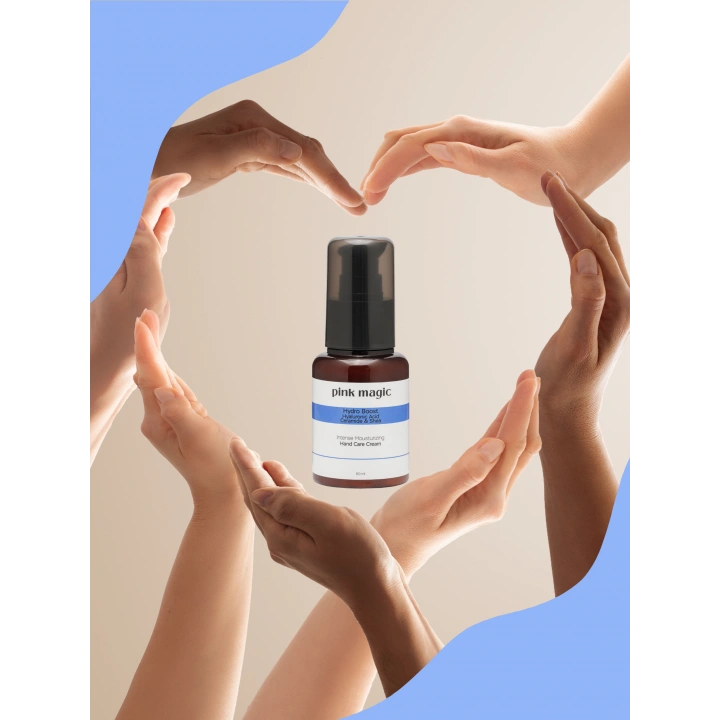 Yoğun Nemlendirici El Bakım Kremi - Hyaluronik Asit, Ceramide, Shea