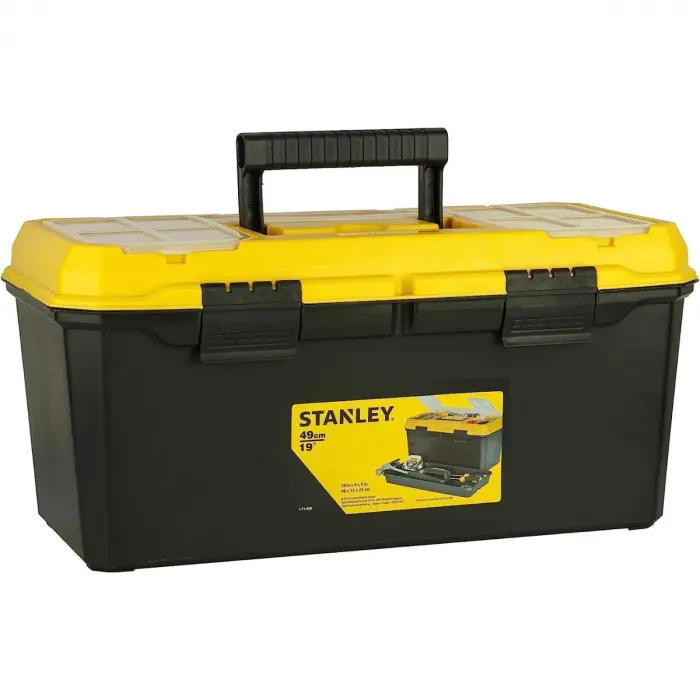 STANLEY 19 ŞEFFAF KAPAKLI ORGANİZE ALET KUTUSU