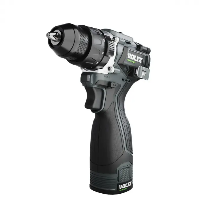 Voltz VZDR-16I Akülü Darbeli Maktap - 50NM - Kömürsüz - Ağır Hizmet - 10 mm Metal Mandren - LED Işık - Aya