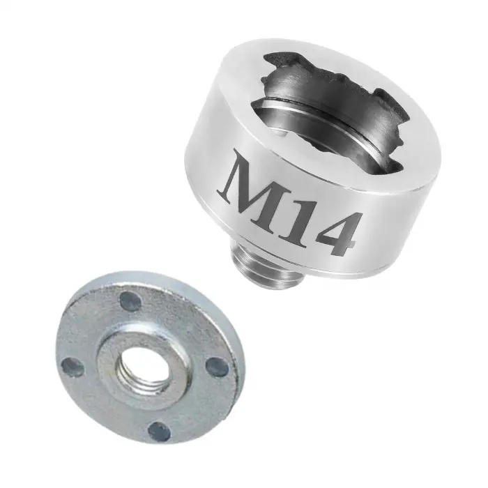 Volartan X-LOCK Adaptör M14 – Avuç Taşlama İçin XLOCK Dönüştürücü Başlık PUL HEDİYELİ