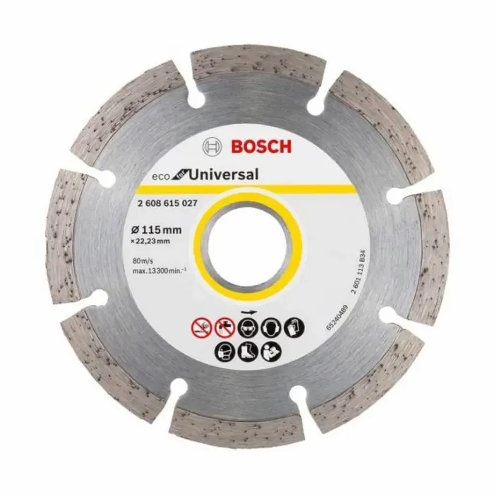 Bosch (115mm) x 22,33mm ECO Evrensel Elmas Kesme Diski
