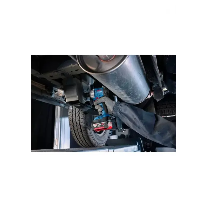 Bosch Profesyonel Gds 18V-350 4 Ah Çift Akülü Darbeli Somun Sıkma Makinesi 06019M5021
