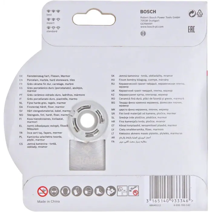 Bosch Professional Elmas Kesme Diski Standart