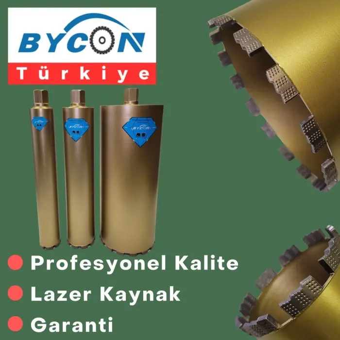 BYCON BYCON62-450 Profesyonel Karot Ucu 62x450 mm Lazer Kaynak