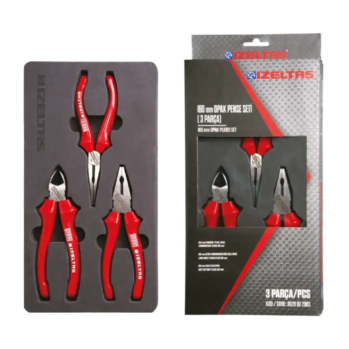 İZELTAŞ 160 MM OPAK SETİ ( 3 PARÇA )