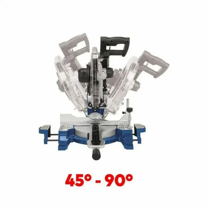 SCHEPPACH HM140L Gönye Kesme Makinası 254 mm Elektrikli Testere Marangoz Tezgah Tipi Açılı Kesim