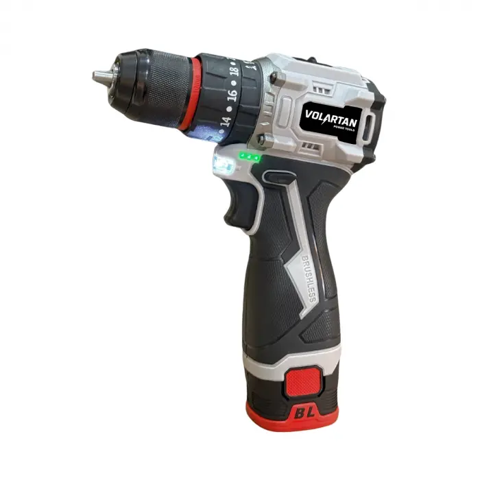 Volartan  VTX-1010 Kömürsüz Çift Akülü Darbeli Vidalama